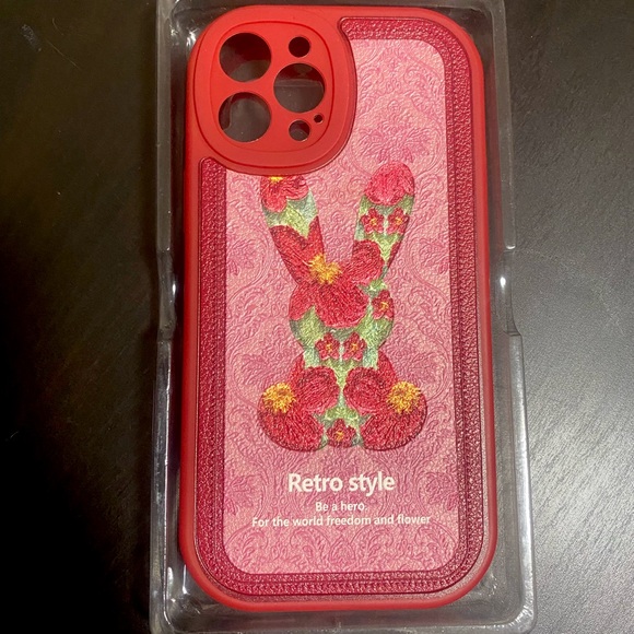 iPhone 12 Pro Max Case - Red - Picture 1 of 2